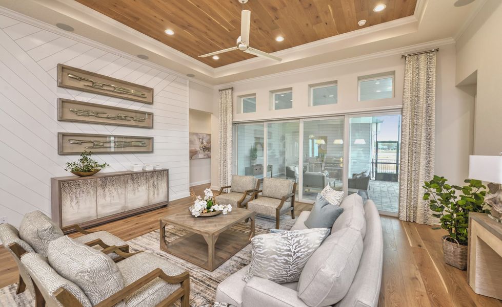 Furnished interior view inside a new home in Seven Pines, Jacksonville (Image 12).