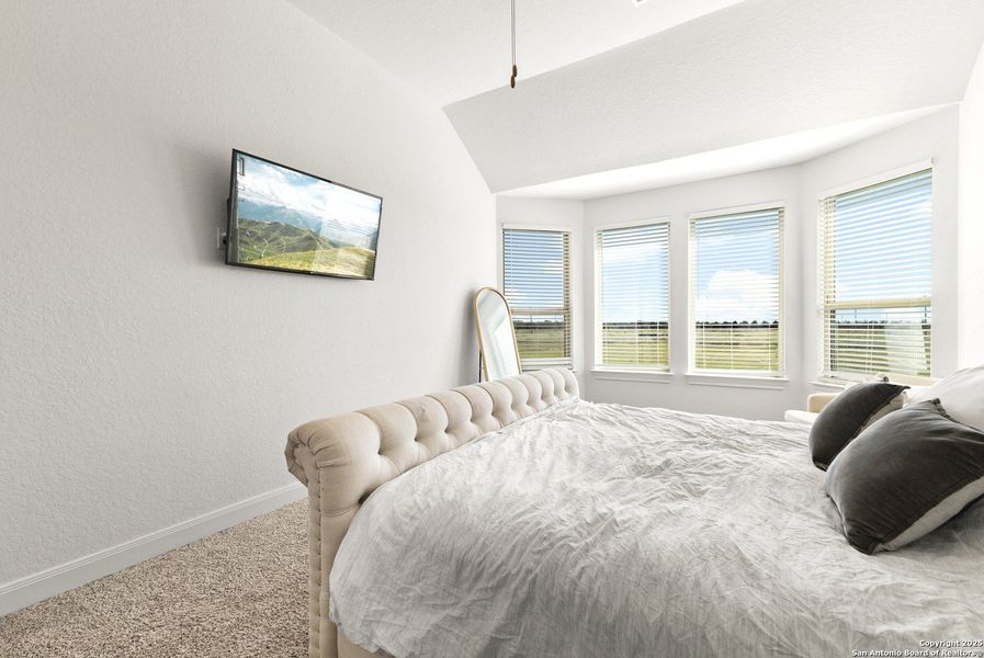 Furnished interior view inside a new home in Arched Oaks, Floresville (Image 10). Furnished interior view inside a new home in Arched Oaks, Floresville (Image 10).