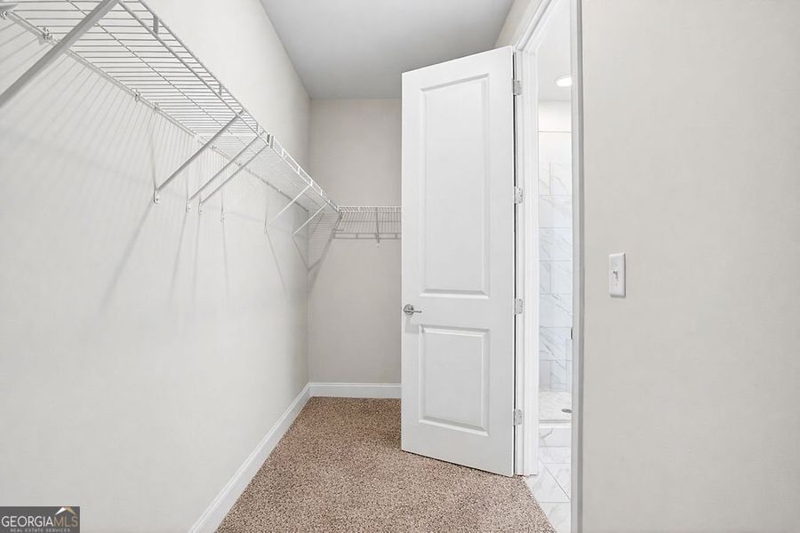 Spacious, unfurnished interior of a new home in Stone Brooke, Gray (Image 23).