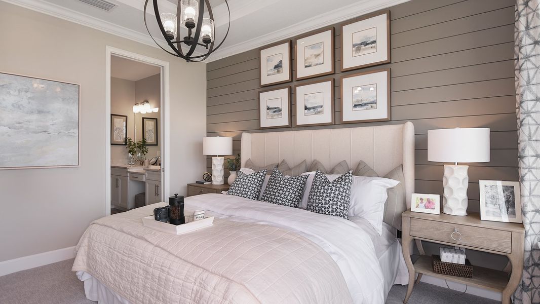 Furnished interior view inside a new home in Skye Ranch Community Group Page, Sarasota (Image 7).