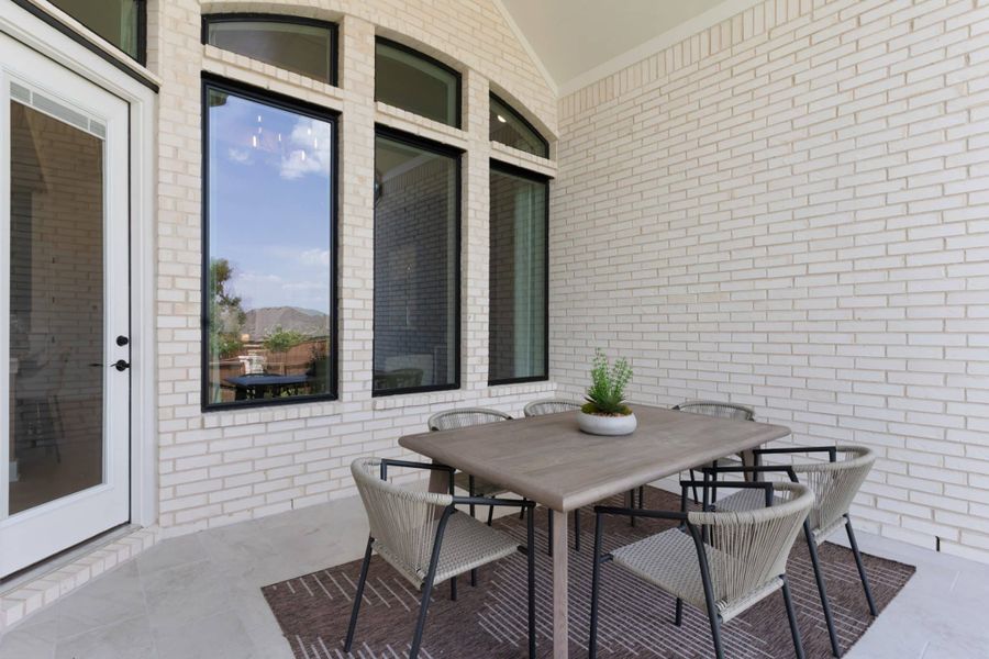Furnished interior view inside a new home in Highland Village, Georgetown (Image 55). Furnished interior view inside a new home in Highland Village, Georgetown (Image 55).