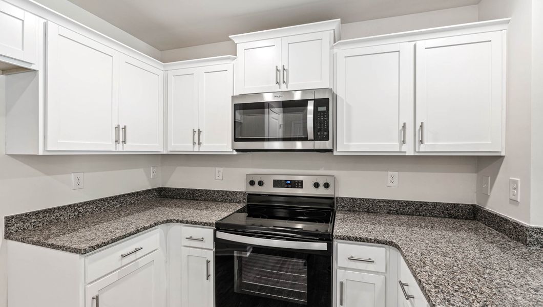 Furnished interior view inside a new home in Chestnut Ridge Townhomes, Greenville (Image 7).