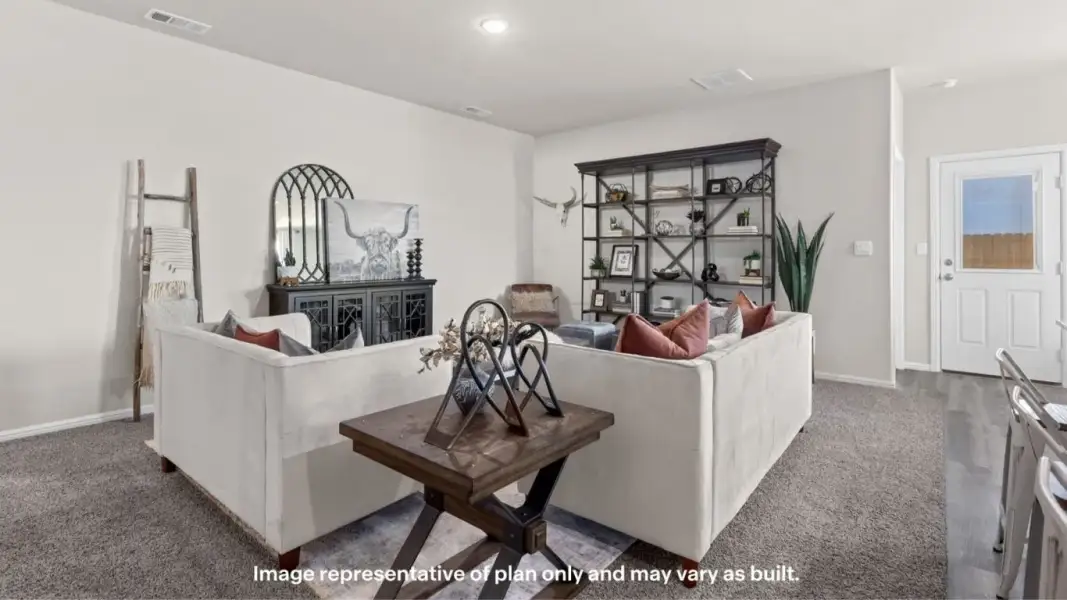 Furnished interior view inside a new home in Yukon Ridge, Odessa (Image 8).