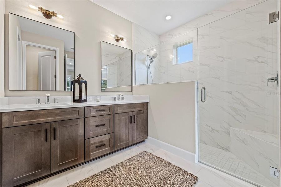 Furnished interior view inside a new home in Tiburon, Nokomis (Image 10).