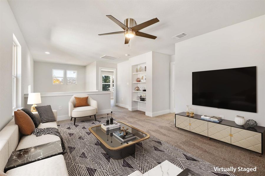 Virtually Staged Photo Depiction