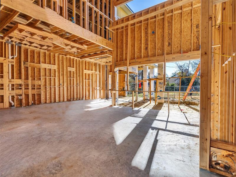 In-progress construction of a new home in , Houston, TX (Image 13).