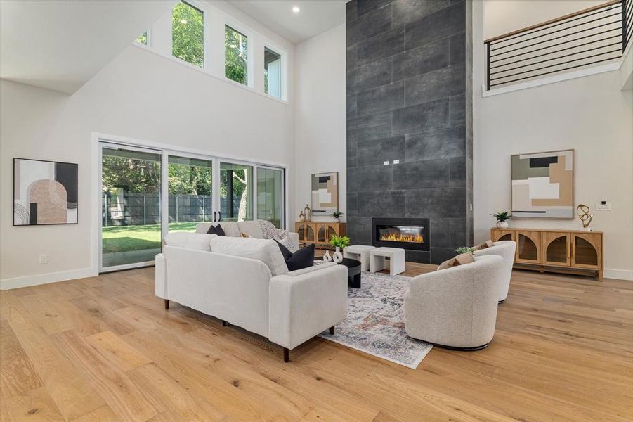 Furnished interior view inside a new home in , Southlake (Image 27).