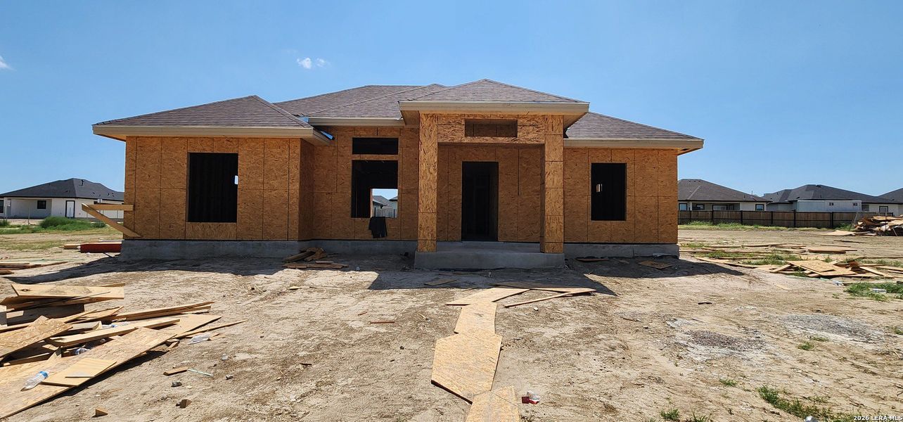 In-progress construction of a new home in , Eagle Pass, TX (Image 2). In-progress construction of a new home in , Eagle Pass, TX (Image 2).