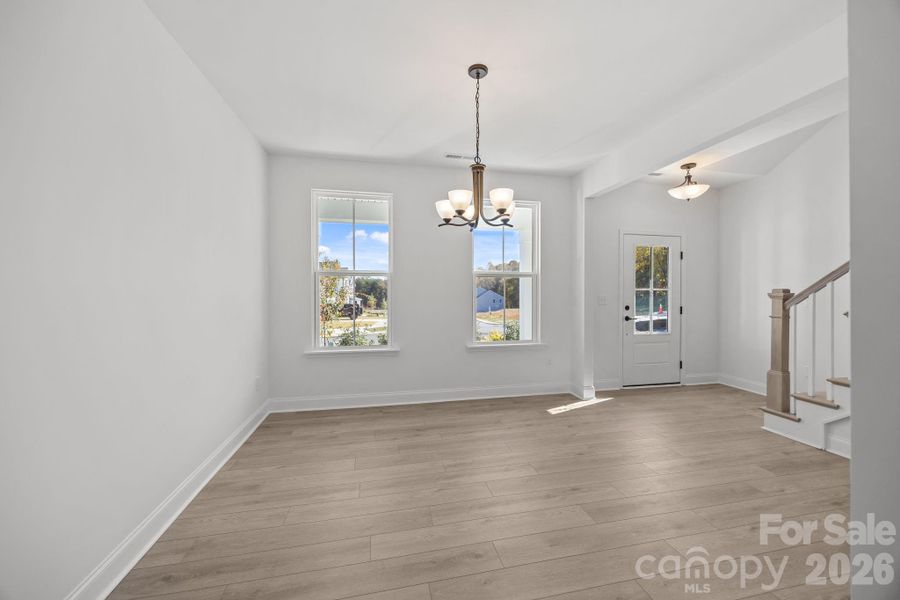 Spacious, unfurnished interior of a new home in Farms at Bellingham, Mooresville (Image 12).
