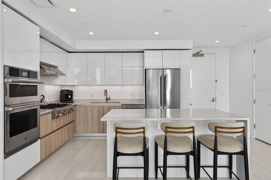 Furnished interior view inside a new home in , St. Petersburg (Image 47).