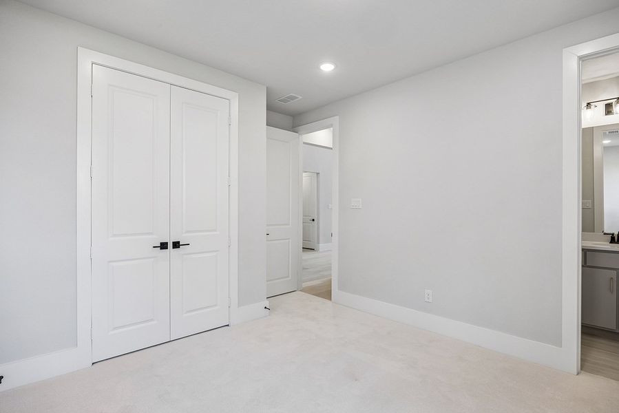 Representative unfurnished interior of a home built from the Sydney by Landon Homes in Fields - East Village, Frisco (Image 29). Representative unfurnished interior of a home built from the Sydney by Landon Homes in Fields - East Village, Frisco (Image 29).