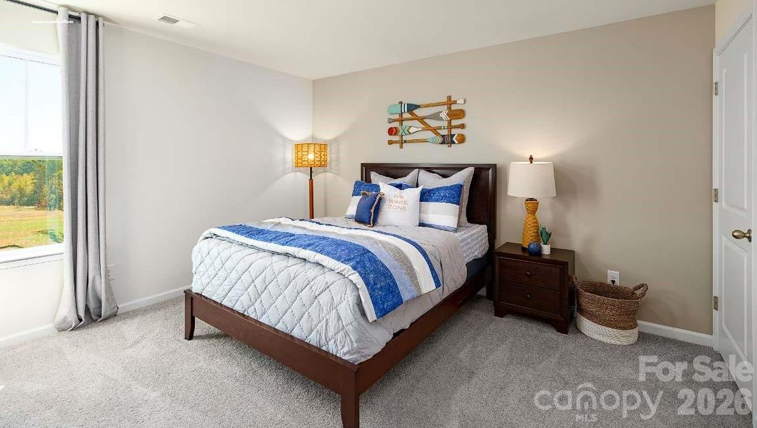 Furnished interior view inside a new home in Brandon Creek, Gastonia (Image 16).