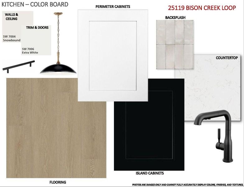 Sample of building materials used in homes in Elyson, Katy (Image 9).