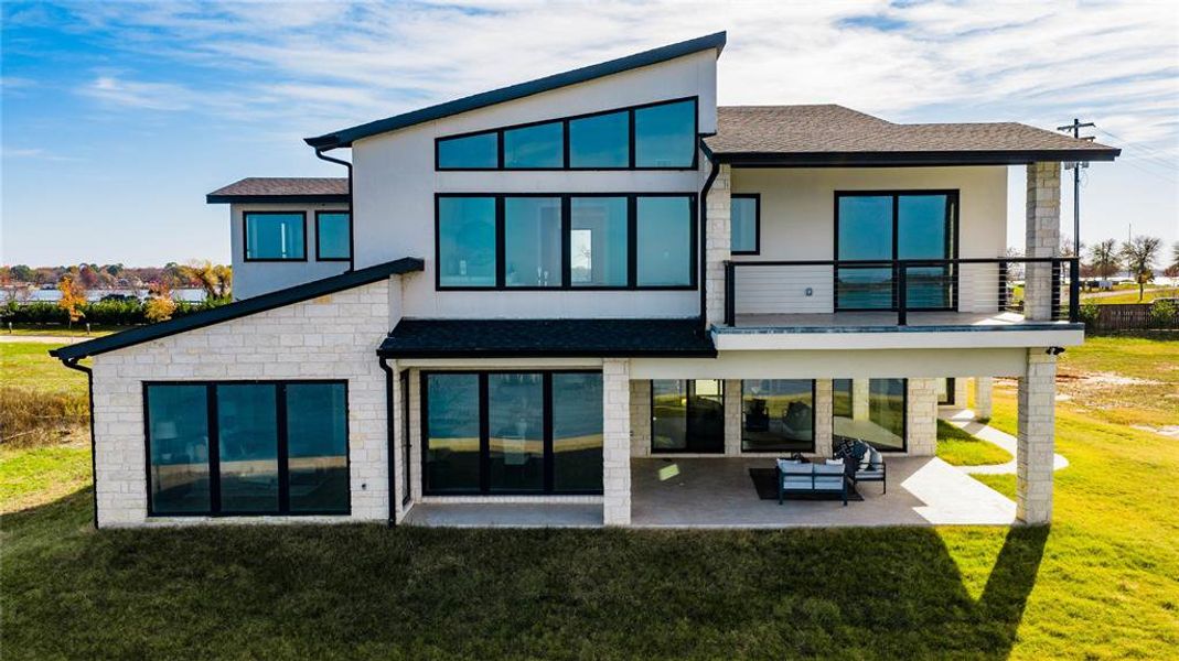 Exterior details and patio area of a home in , Gun Barrel City (Image 23). Exterior details and patio area of a home in , Gun Barrel City (Image 23).
