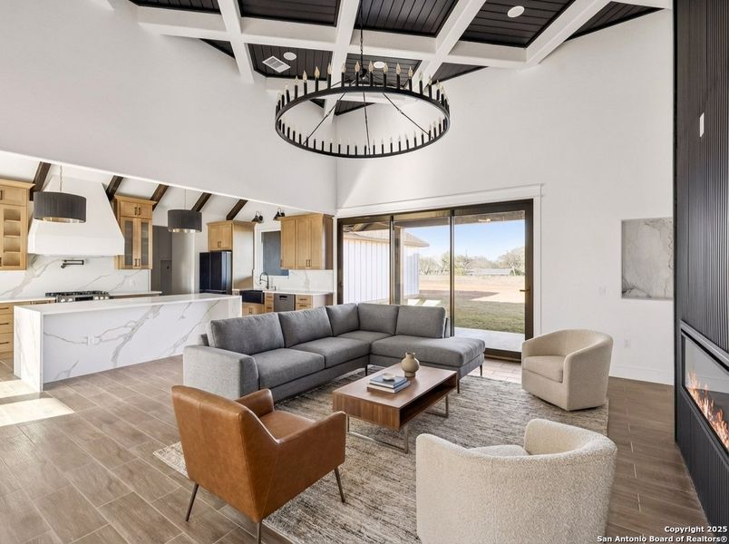 Furnished interior view inside a new home in , Floresville (Image 14).