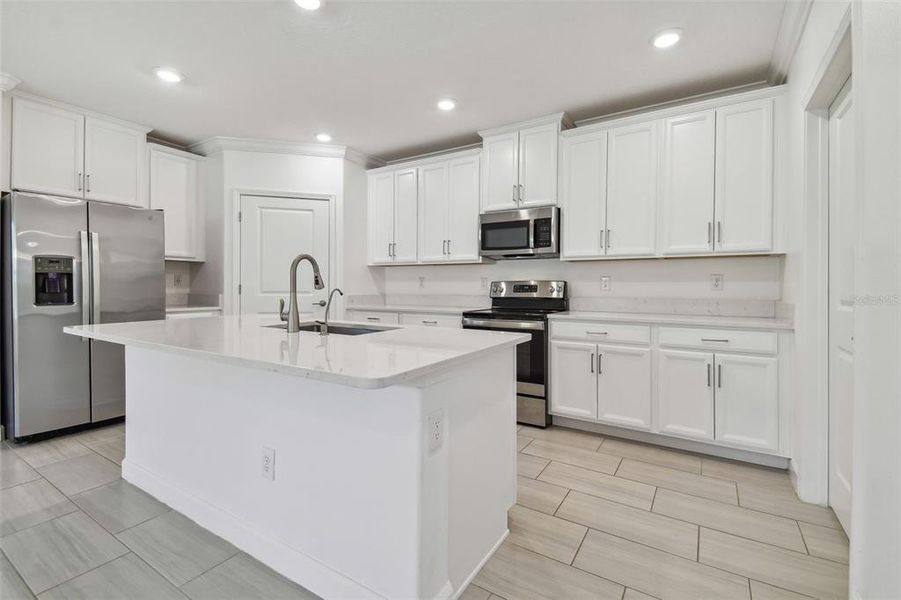 Furnished interior view inside a new home in Angeline Active Adult, Land O' Lakes (Image 12).
