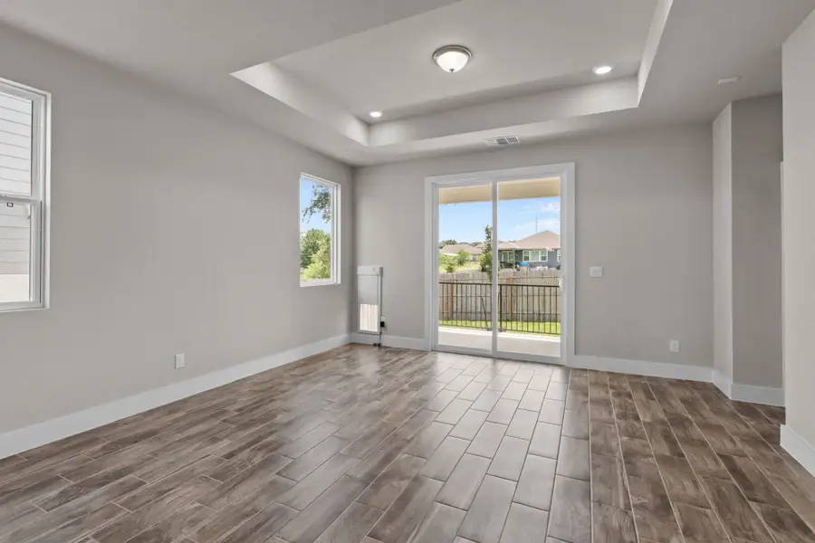 Representative unfurnished interior of a home built from the Majestic View II by View Homes in Skybrooke, Live Oak (Image 16).