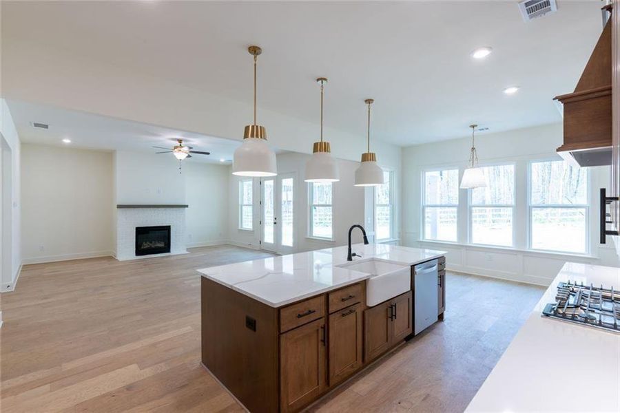 Furnished interior view inside a new home in , Gainesville (Image 15).