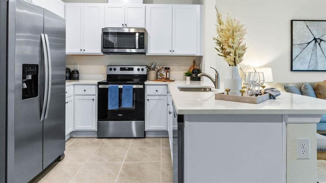 Furnished interior view inside a new home in , Davenport (Image 11).