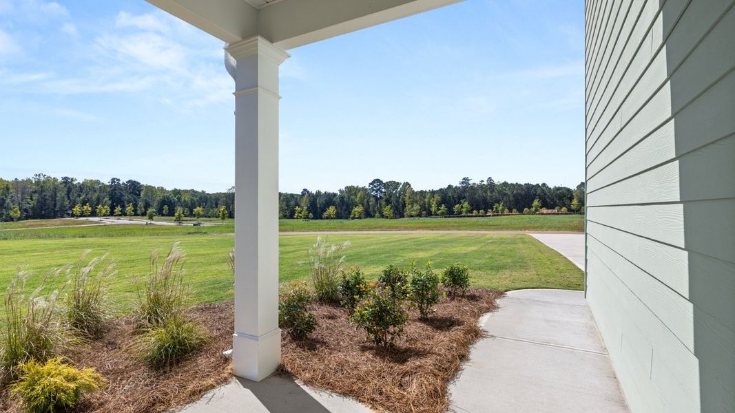 Representative exterior details of a home built from the Iria Glen by D.R. Horton in Brookland Commons, Monroe (Image 28).