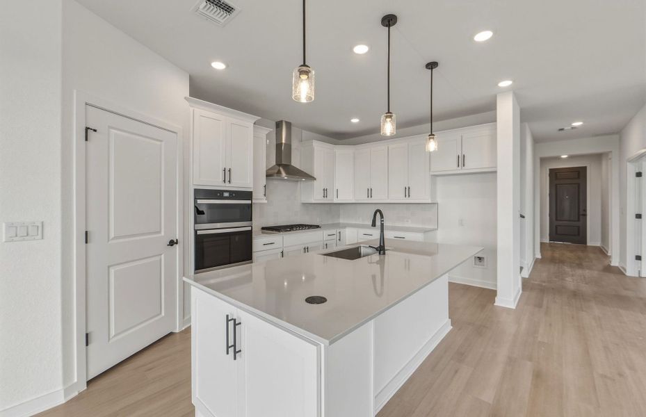 Furnished interior view inside a new home in Sun City Texas, Georgetown (Image 11).