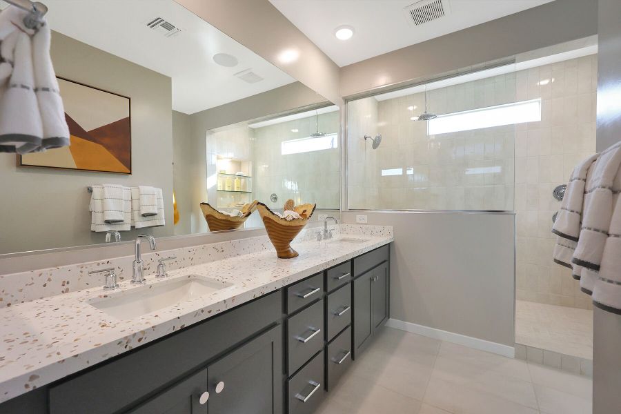 Representative furnished interior of a home built from the Lagoon by Mattamy Homes in Tierra Vistoso, Surprise (Image 38).