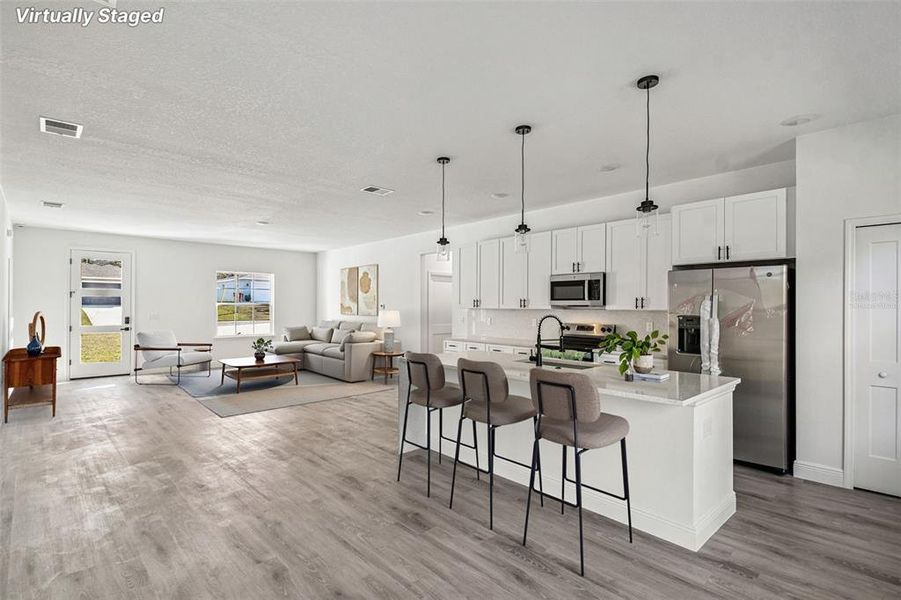 Furnished interior view inside a new home in , Citrus Springs (Image 9). Furnished interior view inside a new home in , Citrus Springs (Image 9).