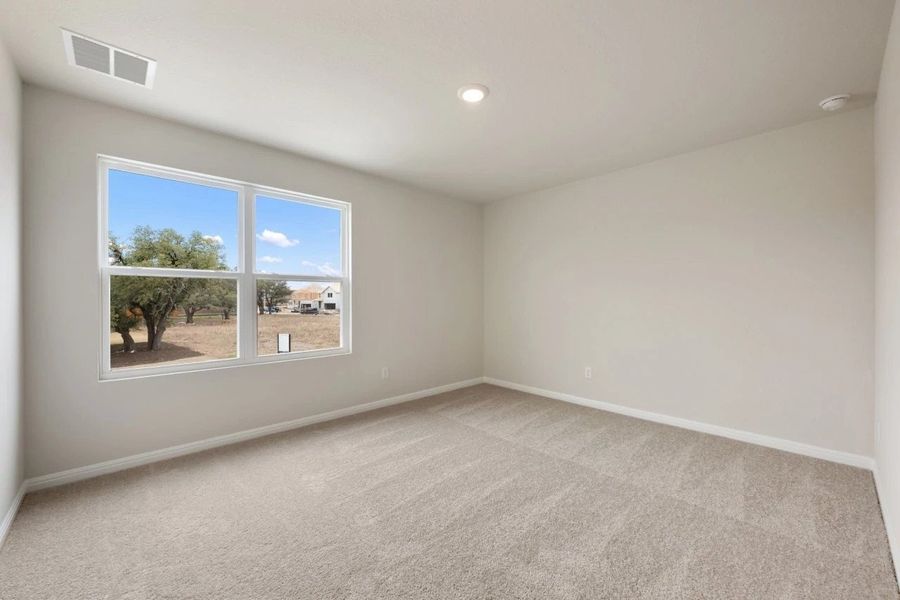 Spacious, unfurnished interior of a new home in Berry Creek Highlands, Georgetown (Image 42).