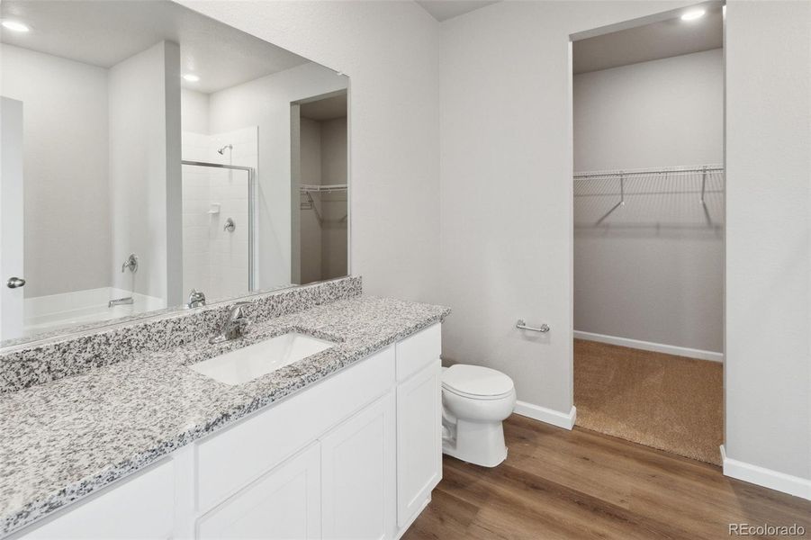 Furnished interior view inside a new home in Cottonwood Greens, Fort Lupton (Image 7).