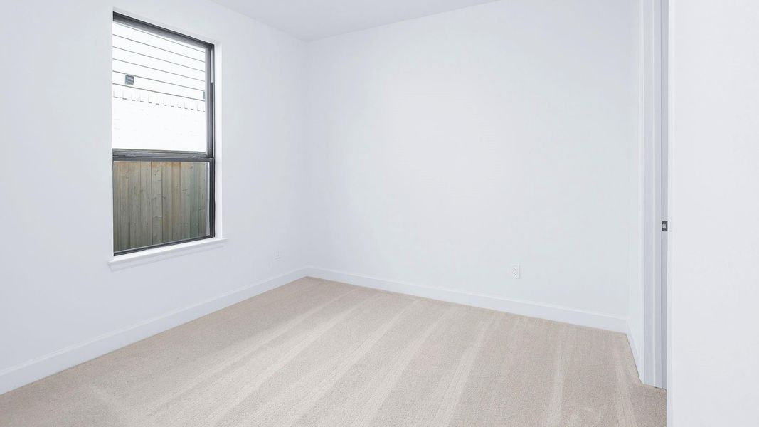 Spacious, unfurnished interior of a new home in Bridgeland, Cypress (Image 7).