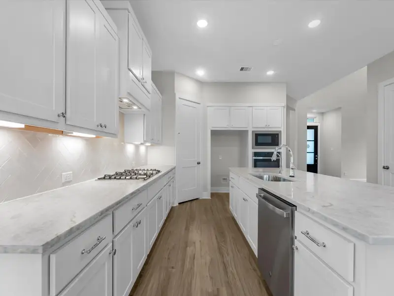Furnished interior view inside a new home in Oakhill Reserve, Tomball (Image 4).
