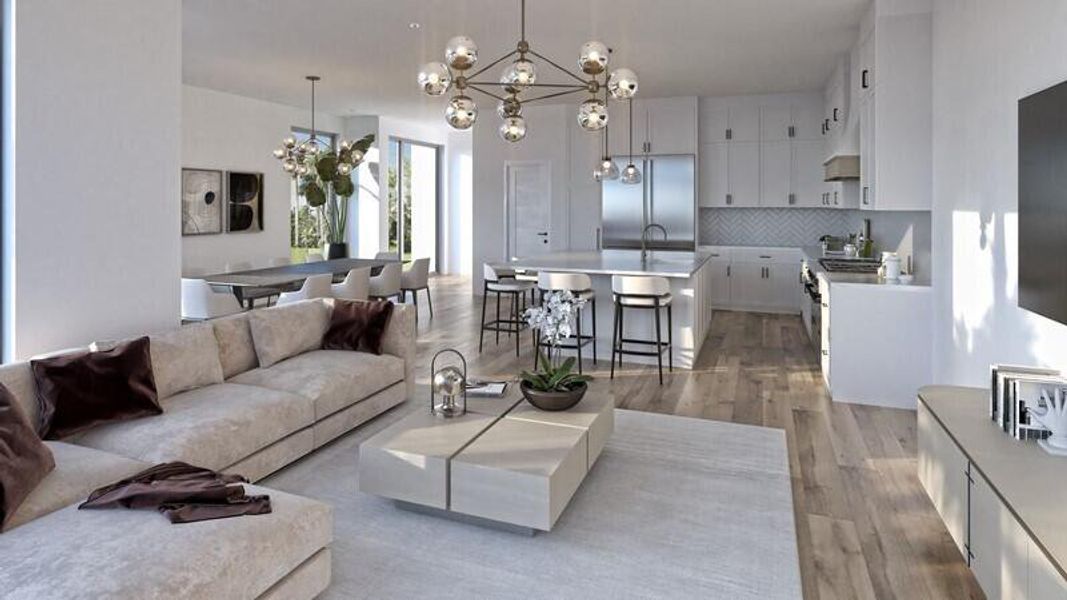 735 SE 4th Rendering Interior