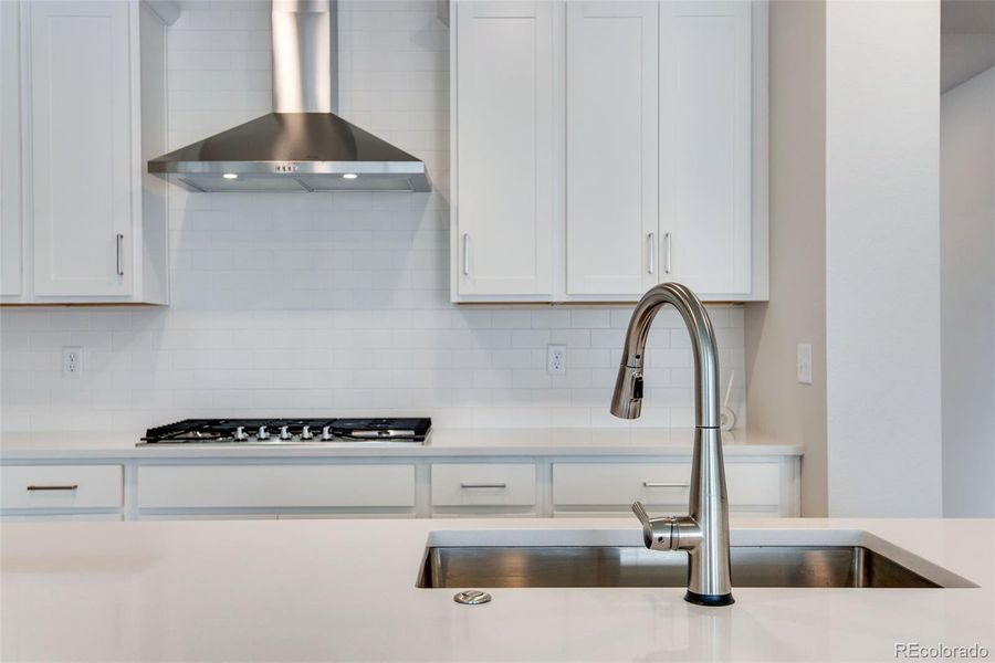 Furnished interior view inside a new home in Ensemble at The Aurora Highlands, Aurora (Image 14).