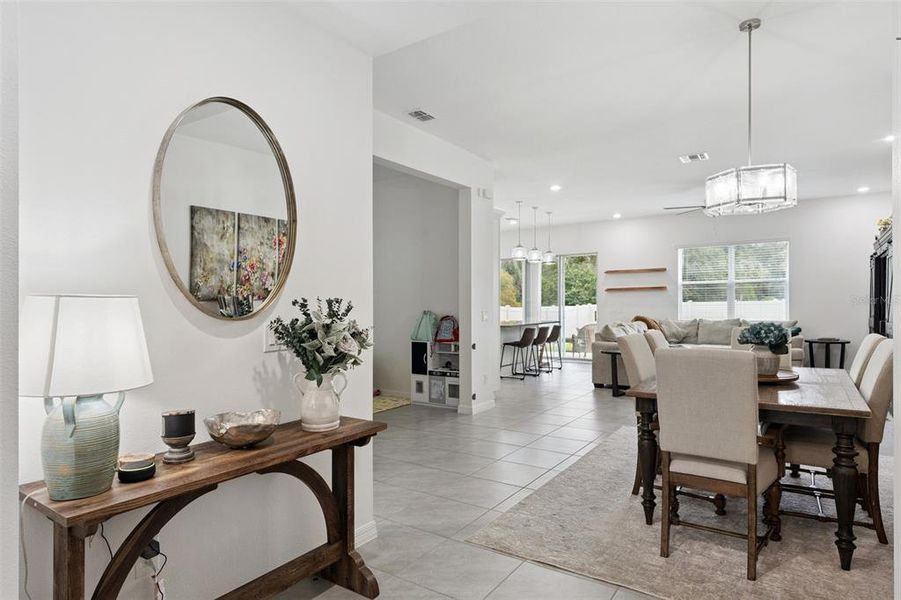 Furnished interior view inside a new home in San Sebastian Reserve, Apopka (Image 21).