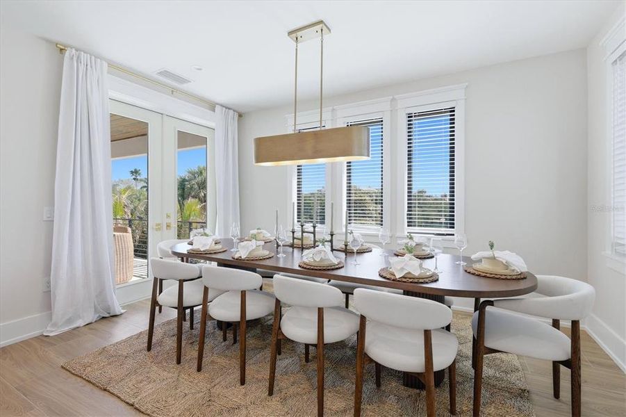 Furnished interior view inside a new home in , Anna Maria (Image 12).