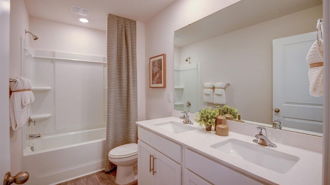 Furnished interior view inside a new home in Hunter Hill, Rocky Mount (Image 8).