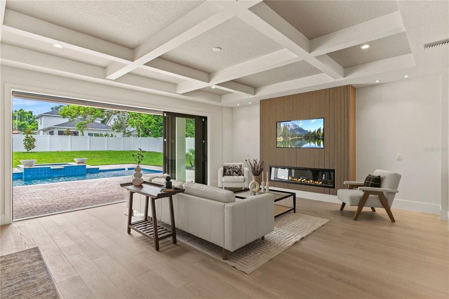 Furnished interior view inside a new home in , Orlando (Image 71). Furnished interior view inside a new home in , Orlando (Image 71).