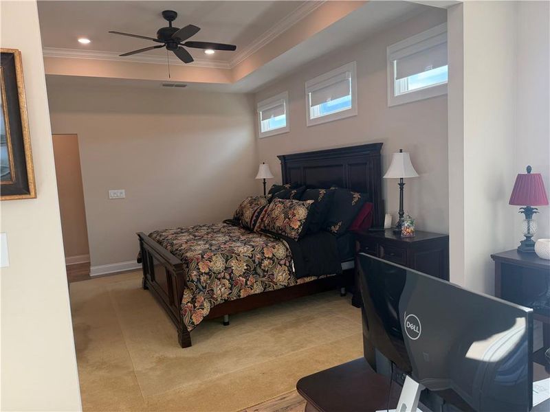 Furnished interior view inside a new home in The Courtyards at Bailey Farms, Dacula (Image 50). Furnished interior view inside a new home in The Courtyards at Bailey Farms, Dacula (Image 50).