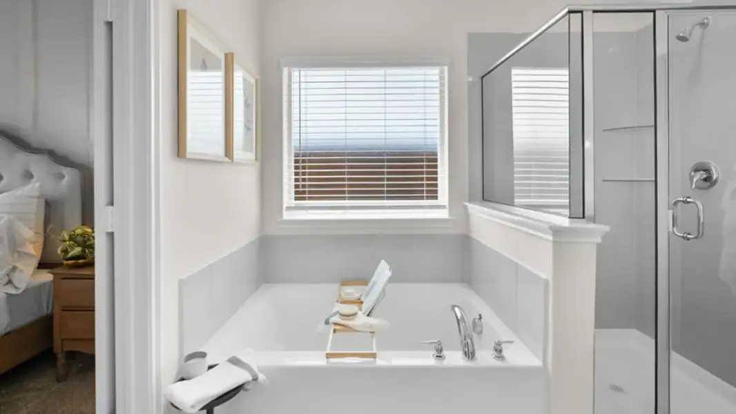 Furnished interior view inside a new home in The Preserve at Forum, Grand Prairie (Image 20).