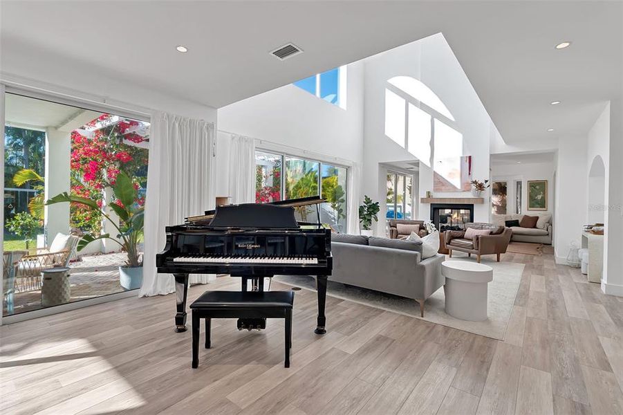 Furnished interior view inside a new home in , Sarasota (Image 28).