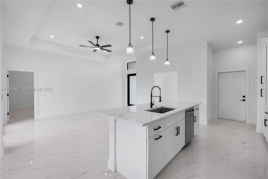 Furnished interior view inside a new home in , Lehigh Acres (Image 12).