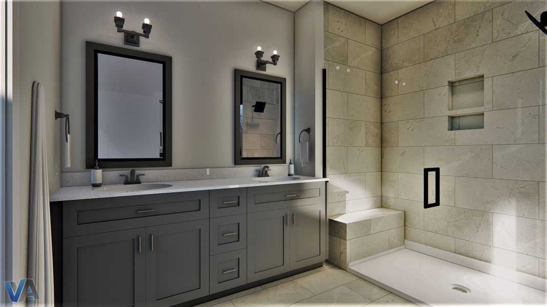 Representative furnished interior of a home built from the Redbud by McKee Homes in The Walk at East Village, Clayton (Image 14). Representative furnished interior of a home built from the Redbud by McKee Homes in The Walk at East Village, Clayton (Image 14).