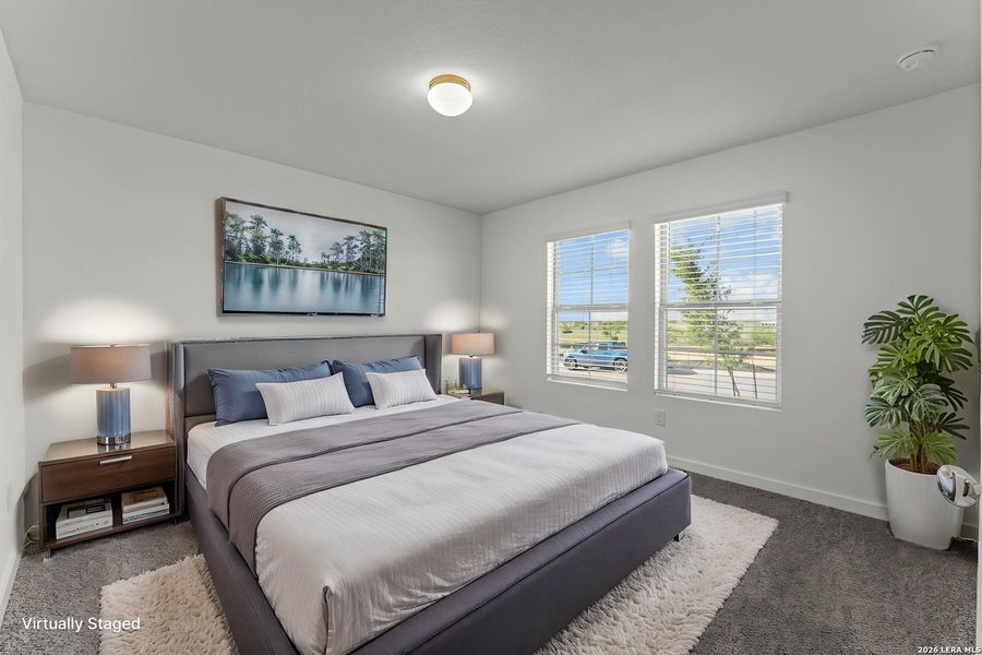 Furnished interior view inside a new home in Paloma Park, Converse (Image 3).