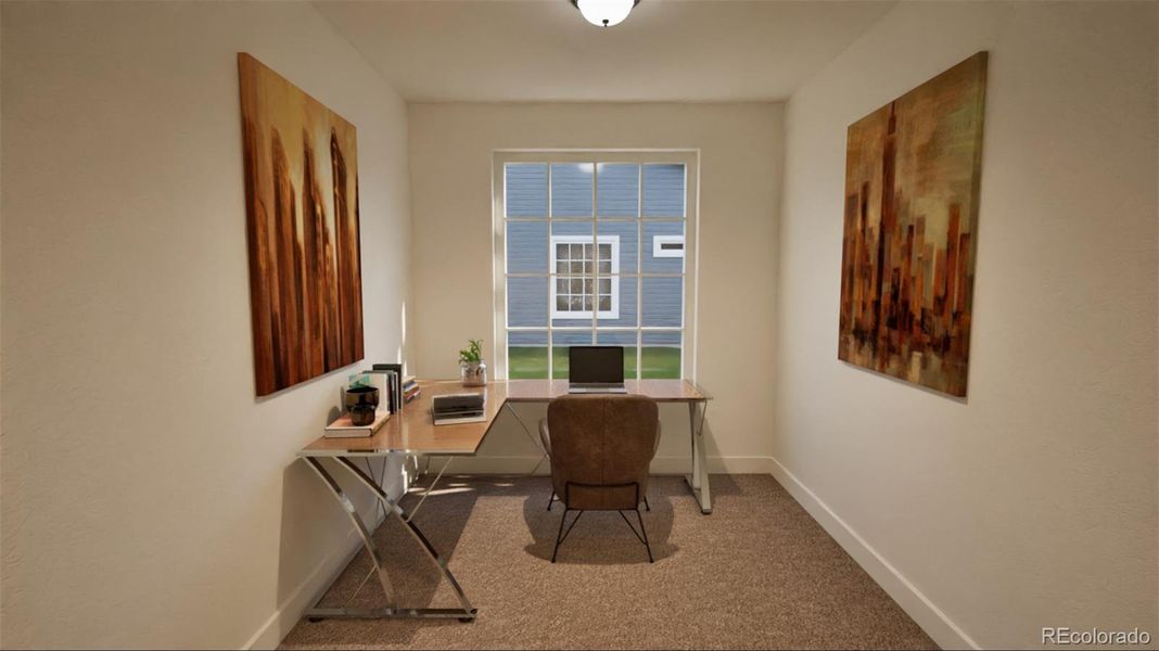 Furnished interior view inside a new home in , Aurora (Image 6).