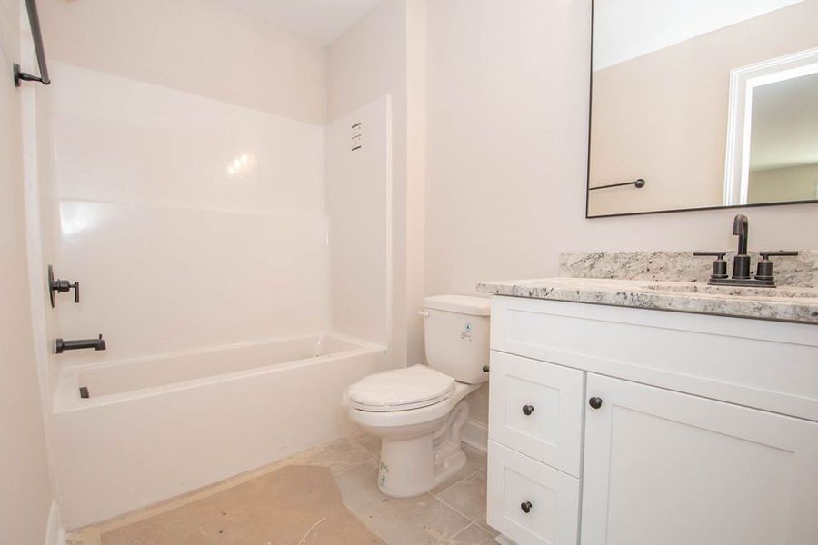 Spacious, unfurnished interior of a new home in Highgate, Newnan (Image 16). Spacious, unfurnished interior of a new home in Highgate, Newnan (Image 16).