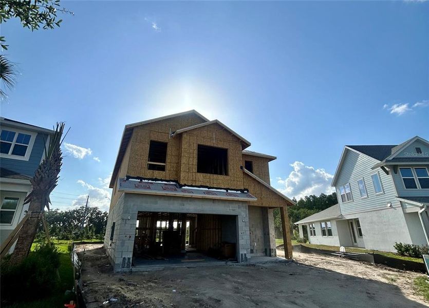 In-progress construction of a new home in Chapel Crossings - Garden Series, Wesley Chapel, FL (Image 6).