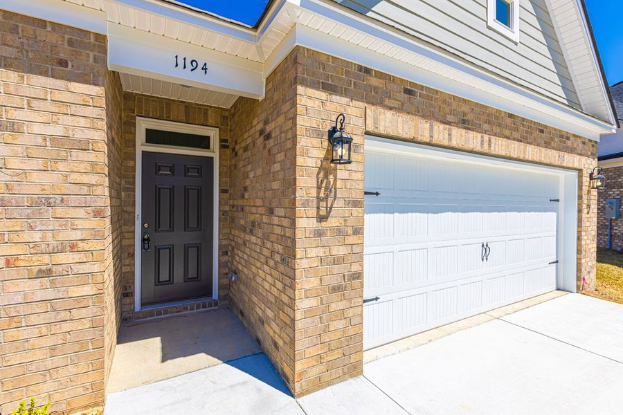 Representative exterior photo of a completed home built from the Habersham II by Great Southern Homes in Old Charleston Acres, Pelion, SC (Image 25).