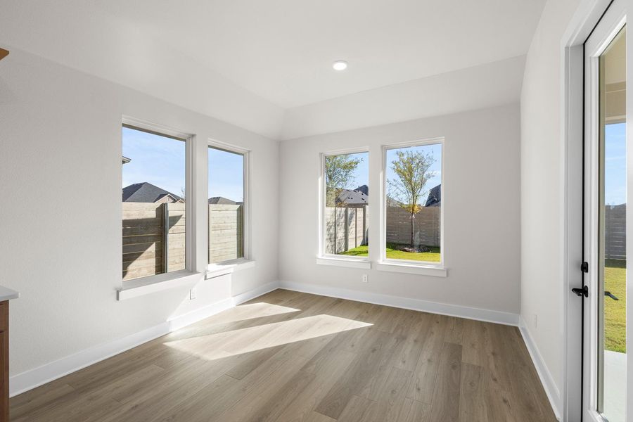 Spacious, unfurnished interior of a new home in Inspiration Collection 60 at Painted Tree, McKinney (Image 17). Spacious, unfurnished interior of a new home in Inspiration Collection 60 at Painted Tree, McKinney (Image 17).