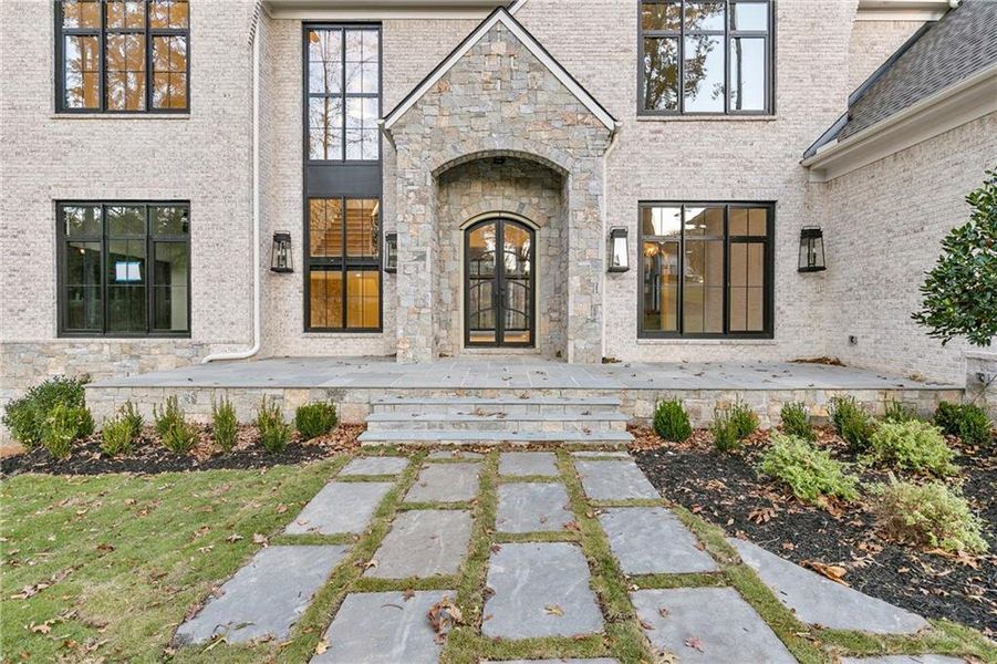 Exterior details and patio area of a home in , Johns Creek (Image 19).