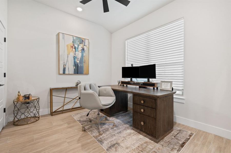 Furnished interior view inside a new home in Pecan Plantation, Granbury (Image 8).